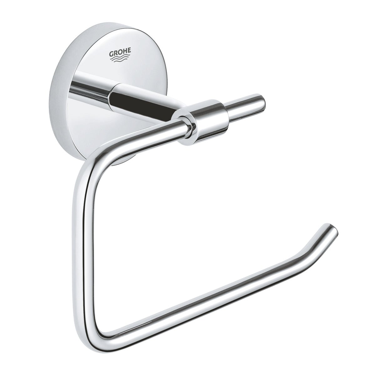 BAUCOSMOPOLITAN PAPER HOLDER WITHOUT COVER - GROHE-G2 - ( CHROME - G2 - BAUCOSMOPOLITAN - 0x15 mm - 0inchX0.5inch )