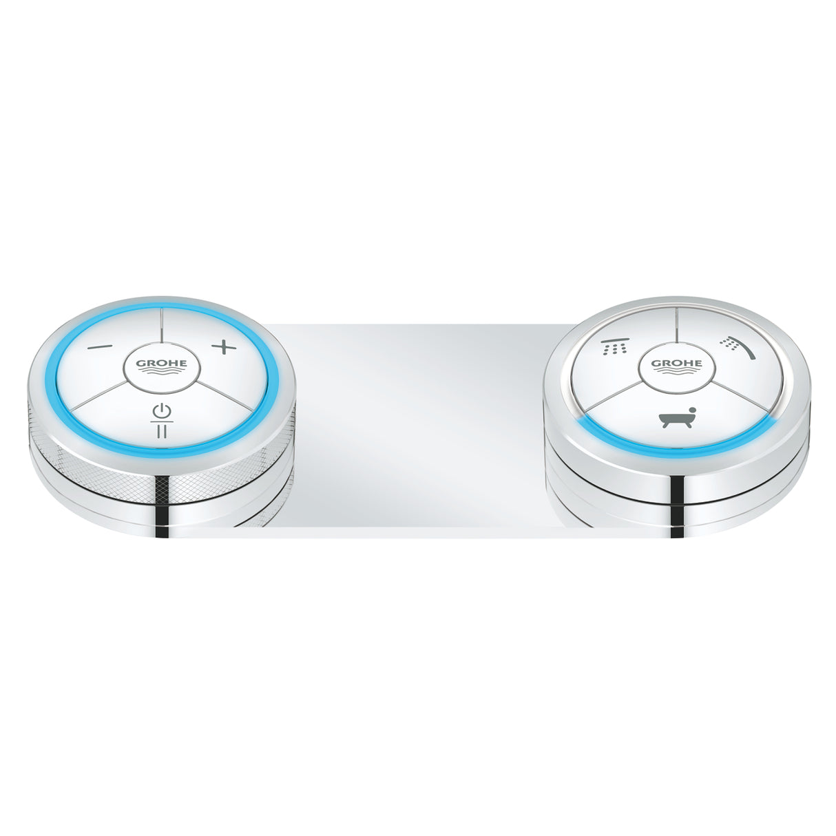 GROHE F-DIGITAL CONTROLLER/DIVERTER BATH - GROHE -  ( CHROME - G5 - GROHE F-DIGITAL - 0x0 mm - 0inchX0inch )