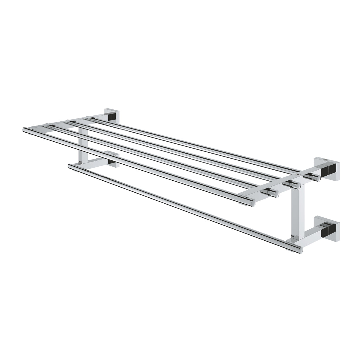 ESSENTIALS CUBE MULTI-TOWEL RACK 558MM - GROHE -  ( CHROME - G3 - ESSENTIALS - 0x600 mm - 0inchX24inch )