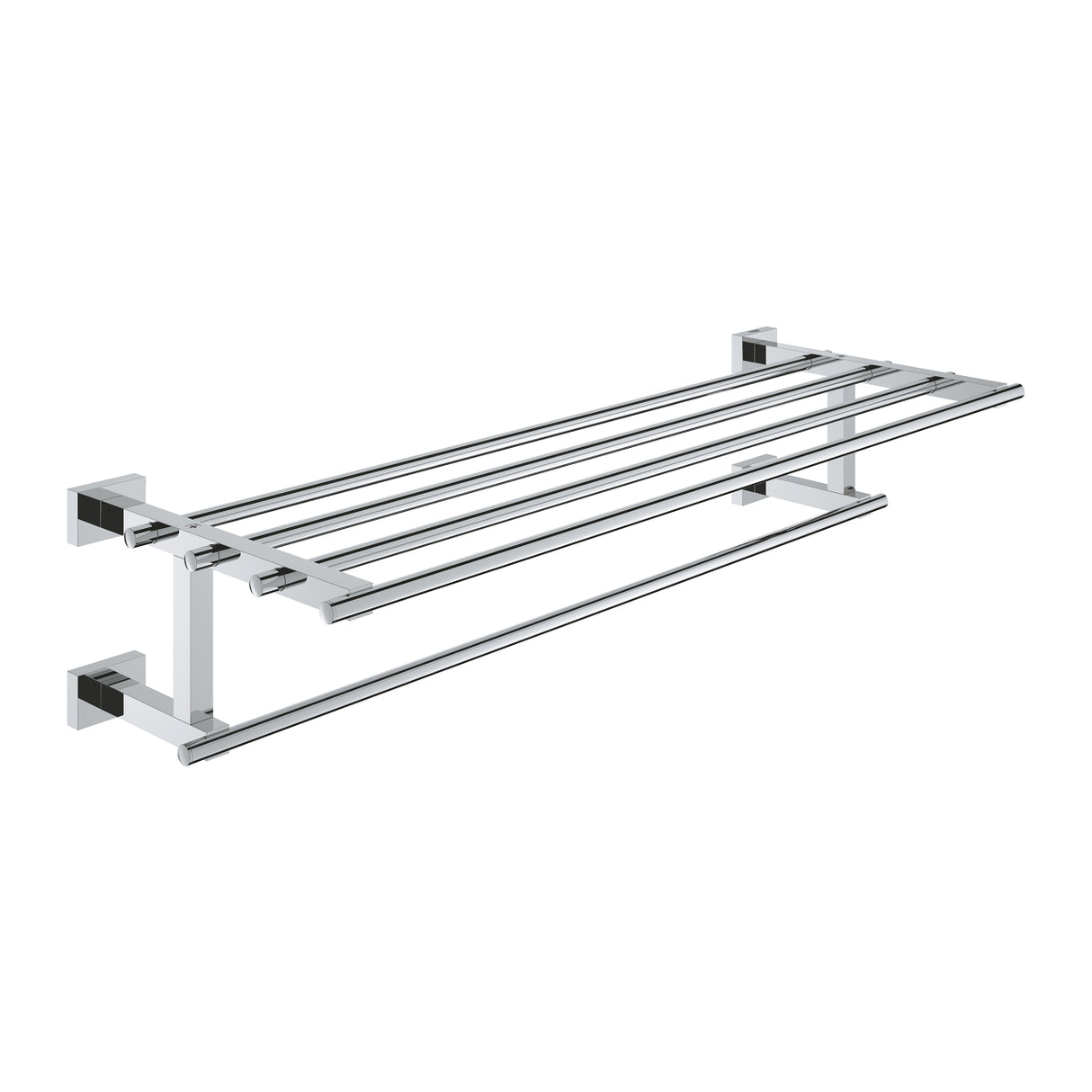 ESSENTIALS CUBE MULTI-TOWEL RACK 558MM - GROHE -  ( CHROME - G3 - ESSENTIALS - 0x600 mm - 0inchX24inch )