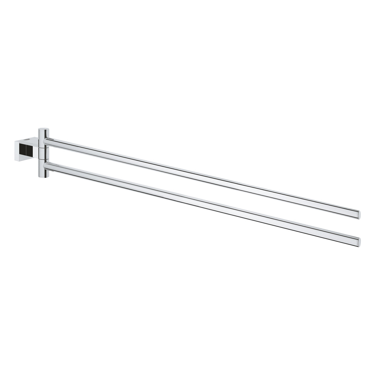 ESSENTIALS CUBE DOUBLE TOWEL BAR - GROHE - ( CHROME - G3 - ESSENTIALS - 0x439 mm - 0inchX17.56inch )