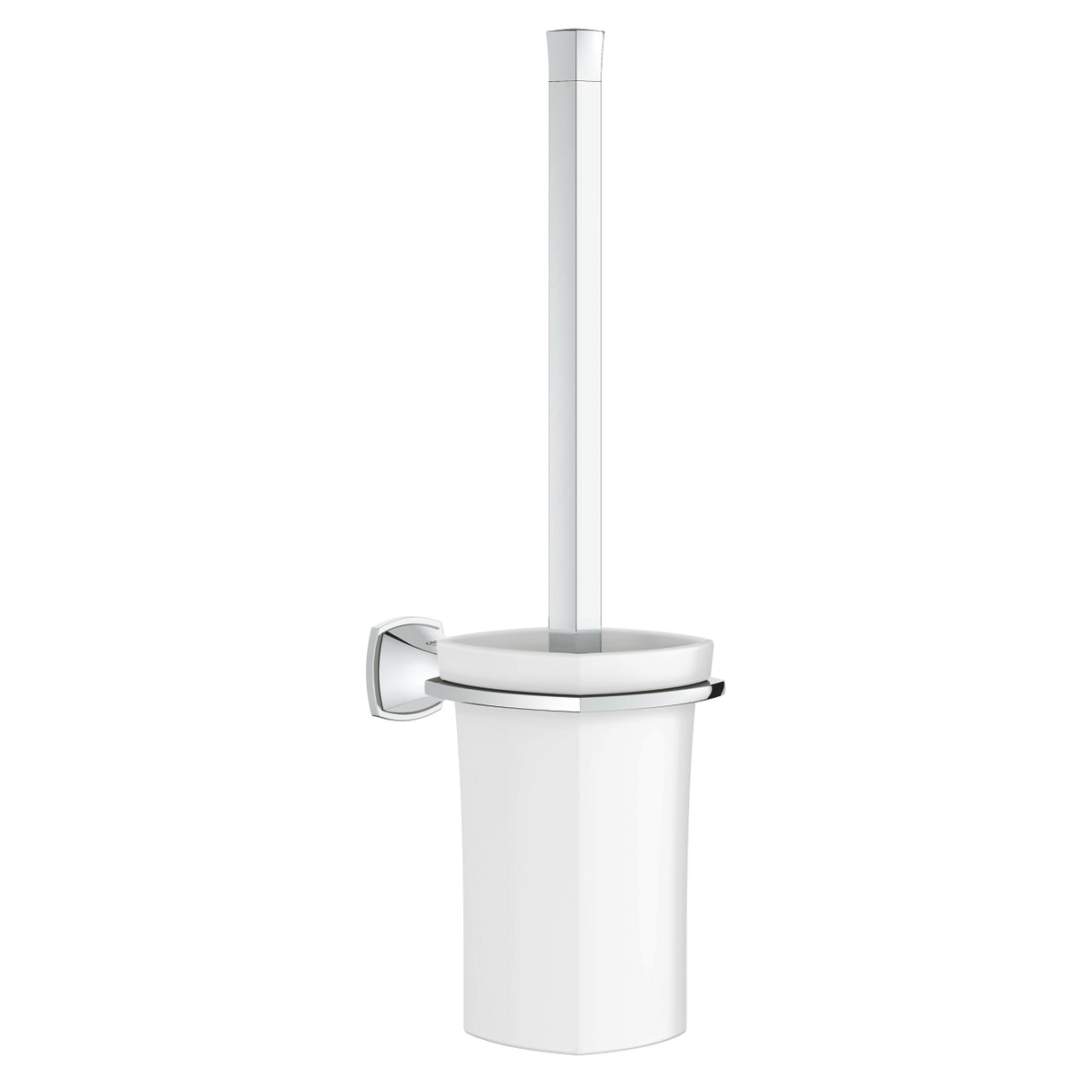 GRANDERA TOILET BRUSH SET - GROHE -  ( CHROME - G5 - GRANDERA - 0x0 mm - 0inchX0inch )