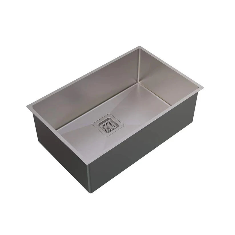 1 BOWL W/O DRAIN BOARD (DEPTH 9INCH) THK 1MM - CARYSIL - (MATT - MICRO RADIUS R10 - 680x430 mm - 26.7inchX16.9inch)