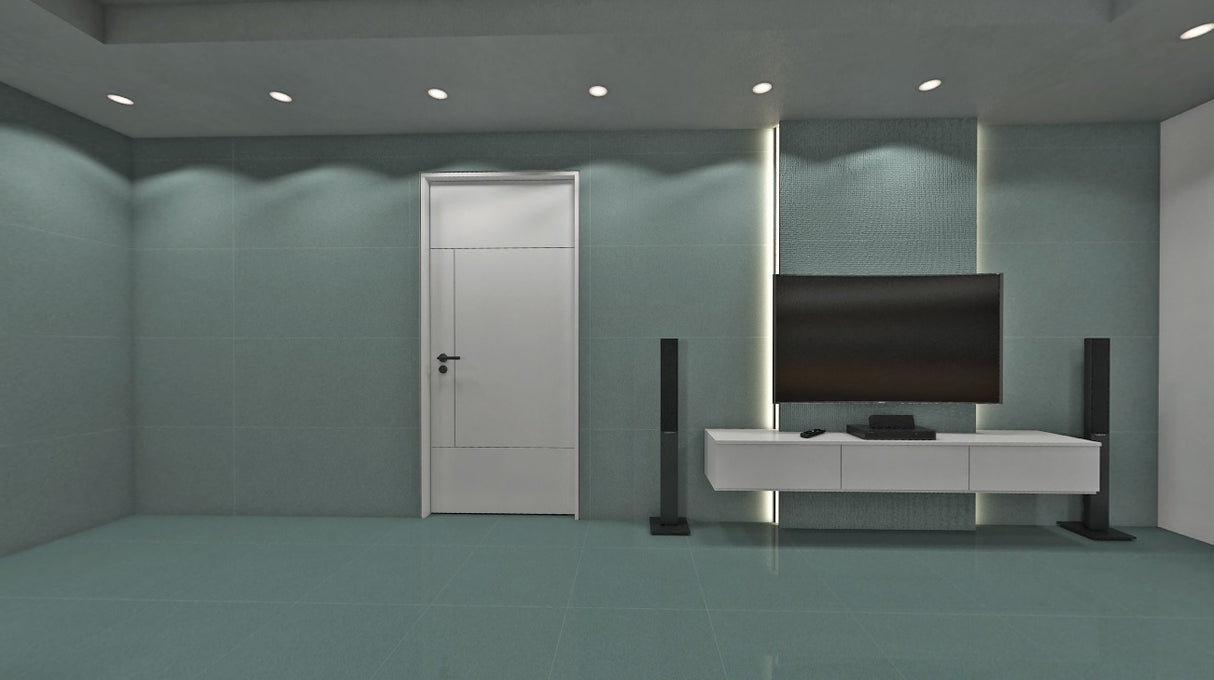 GRID DEEP VERDE MATT - SIMPOLO-TILES- ( - COURTYARD MATT - 1198x598 mm - 48inchX24inch )