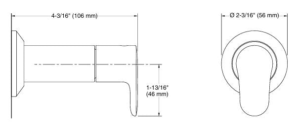 CONC.STOP COCK TRIM FOR 20MM/15MM - KOHLER POPULAR - ( FRENCH GOLD - POPULAR - 0x0 mm - 0inchx0inch )