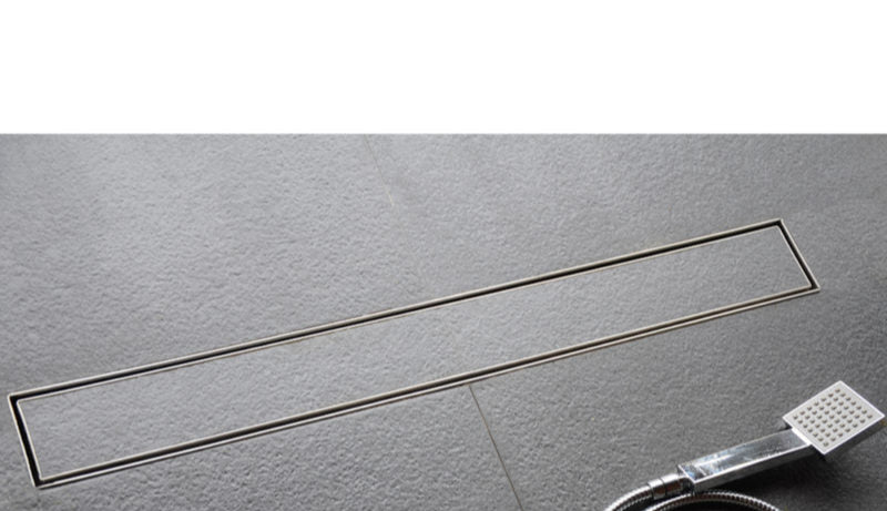 TILE MARBLE DRAINER SS 304 - VIKING -  ( CHR -  - 0x300 mm - 0inchX12inch )