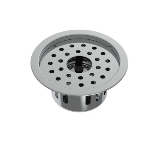 DRAIN W/COCKROACH TRAP ROUND W/HOLE - VIKING -  ( SS 304 -  - 0x125 mm - 0inchX5inch )