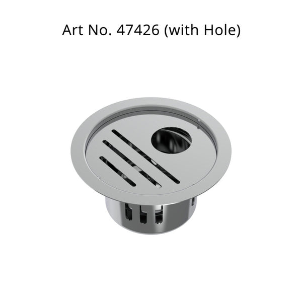 DRAIN W/COCKROACH TRAP SLOTTED/RUD W/H - VIKING - ( SS 304 - - 0x125 mm - 0inchX5inch )
