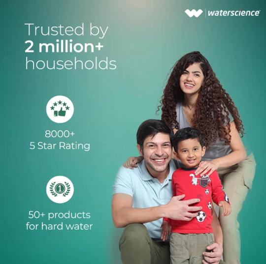 CLEO MULTI-FLOW SHOWER FILTER WITH SHOWER & ARM (HIGH HARDNESS CARTRIDGE) - SUNDRY - (CHROME - WATERSCIENCE - 0x0 mm - 0inchx0inch)