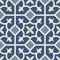 COROLLA NAVY MATT - SIMPOLO-TILES - ( - TINY TILE MATT - 198x198 mm - 7.8inchX7.8inch )