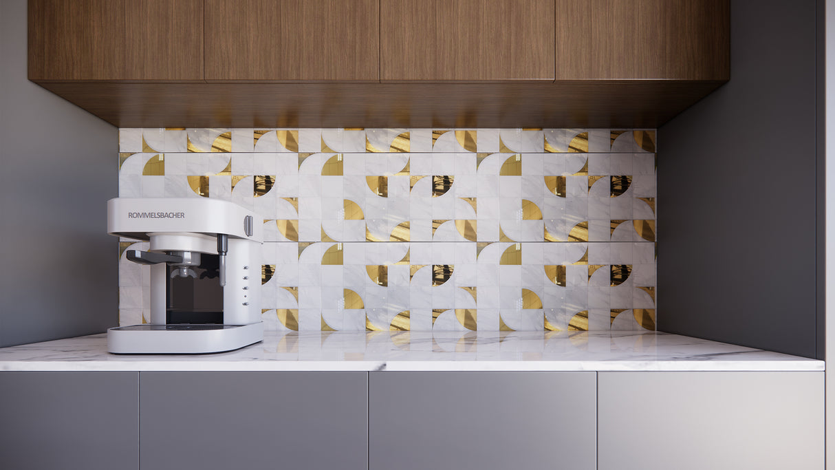 5023 GOLD HL - CHINA TILES - ( - - 600x300 mm - 24inchX12inch )