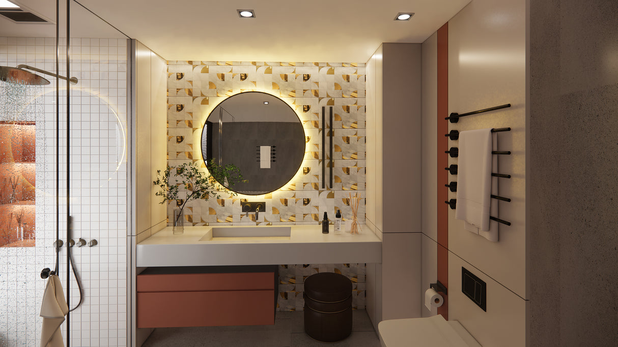 5023 GOLD HL - CHINA TILES - ( - - 600x300 mm - 24inchX12inch )