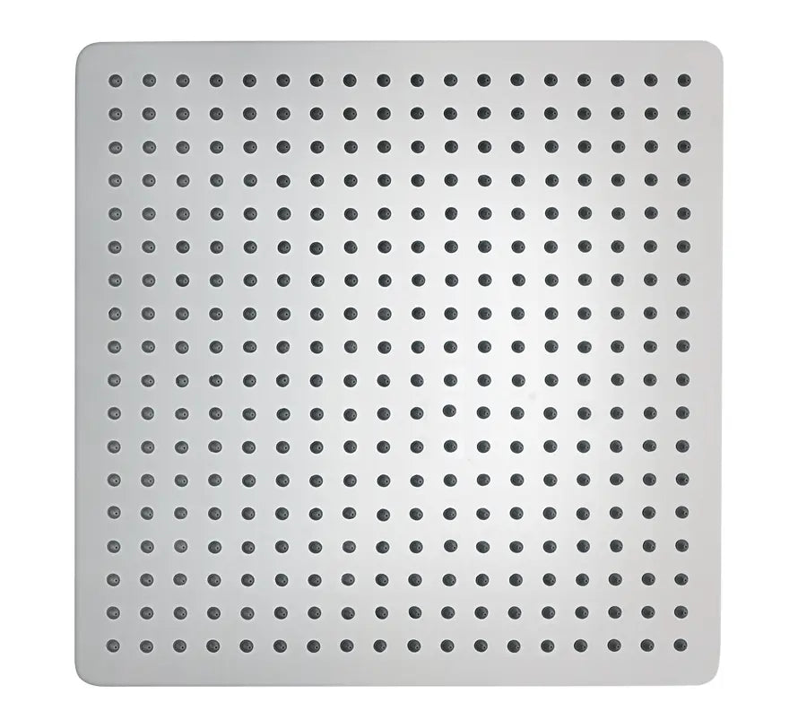 ULTRA THIN SS RAIN SHOWER 300 MM SQUARE - HINDWARE FAUCETS - ( POLISHED CHROME - GEOMETRIC SHOWERS - 300x300 mm - 11.8inchx11.8inch )