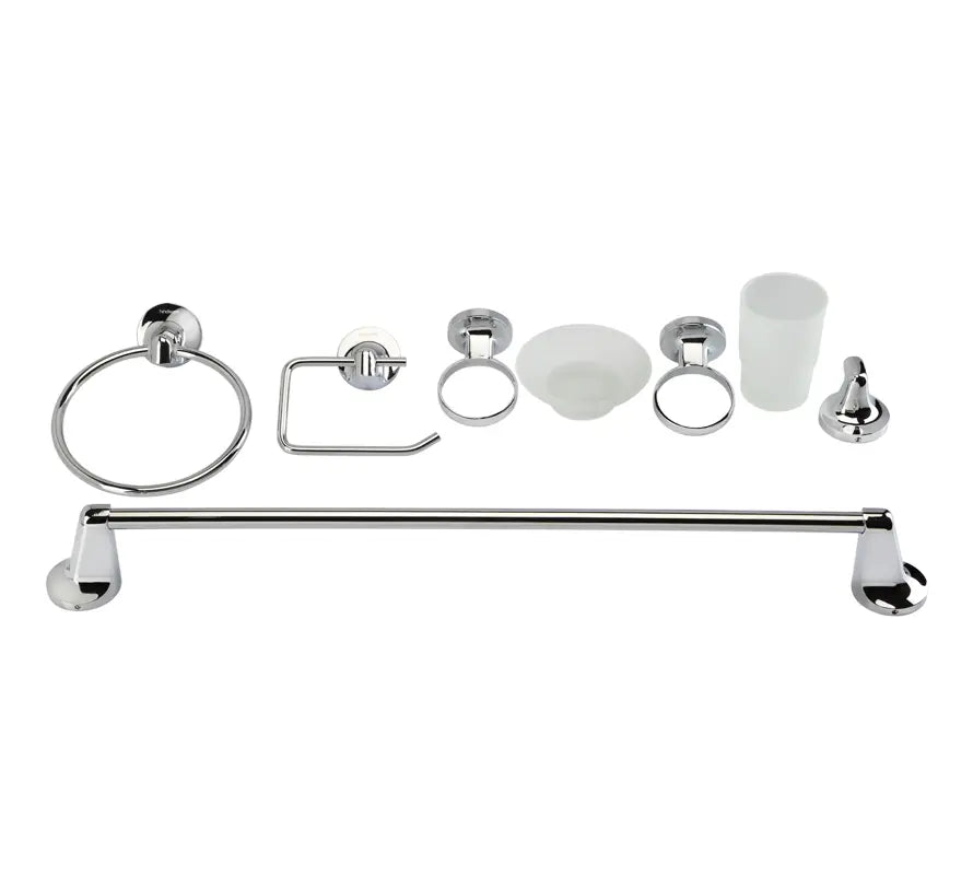ACCESSORIES COMBO SET - HINDWARE FAUCETS - ( POLISHED CHROME - SHOWERS ACCESSORIES & ADDONS - 0x0 mm - 0inchX0inch )