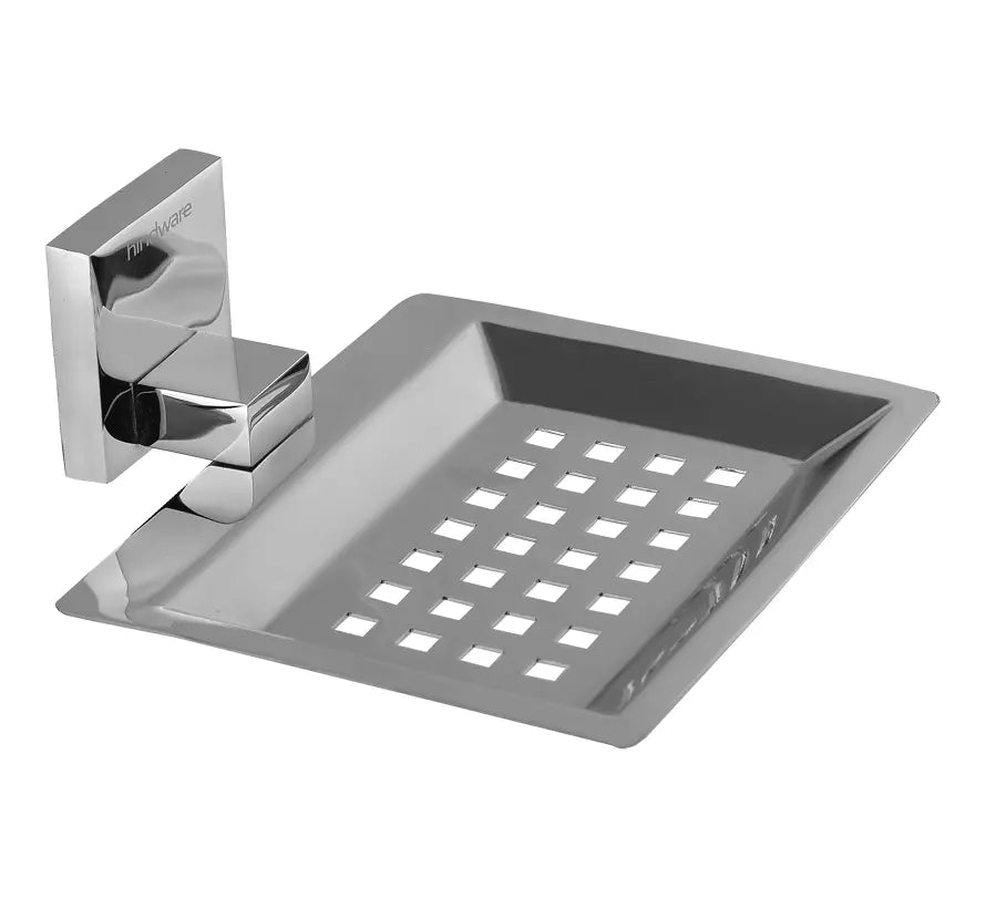 SOAP DISH - HINDWARE FAUCETS - ( POLISHED CHROME - GEOMETRIC ACCESSORIES - 0x0 mm - 0inchx0inch )