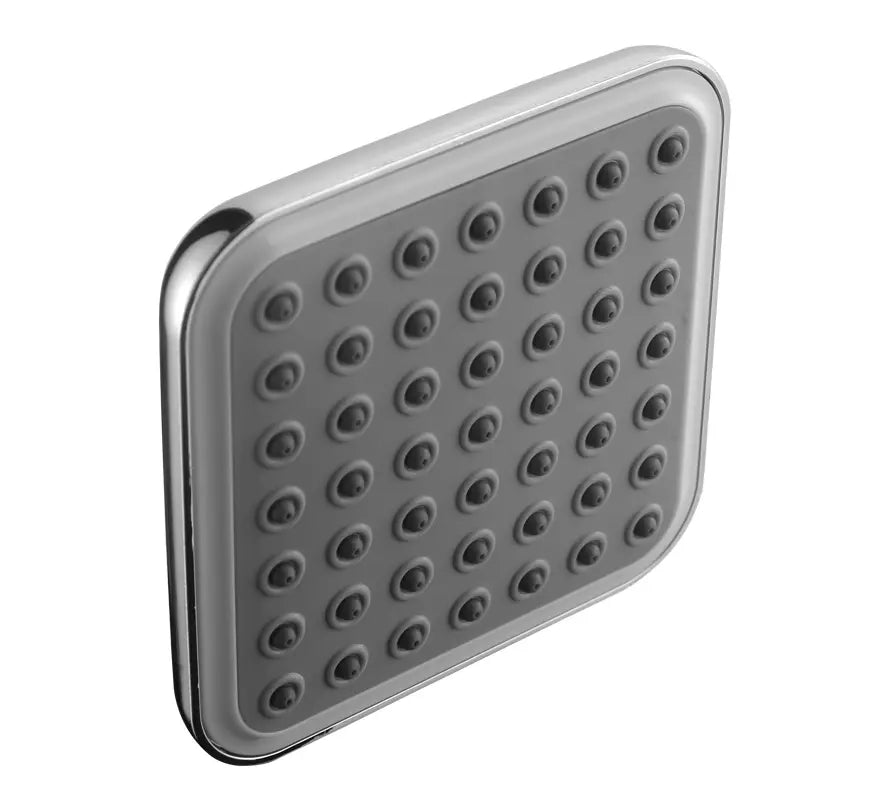 RAIN SH GREY WHITE 100 MM-SQUARE - HINDWARE FAUCETS - ( POLISHED CHROME - GEOMETRIC SHOWERS - 100x100 mm - 3.9inchX3.9inch )