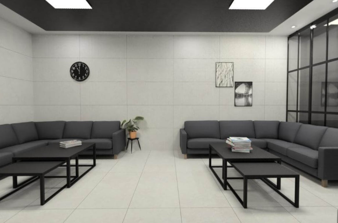 SANDO BIANCO MATT STRONG-X - SIMPOLO-TILES- (  - IMPATTO MATT - 1198x598 mm - 48inchX24inch )