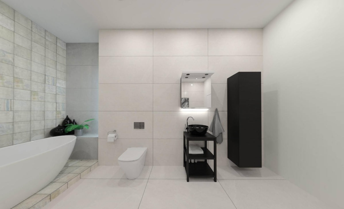 DACITE PEARL MATT STRONG-X - SIMPOLO-TILES- ( - IMPATTO MATT - 1198x598 mm - 48inchX24inch )