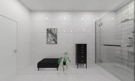 DACITE SILVER GLOSSY - SIMPOLO-TILES- (  - IMPATTO GLOSSY - 1198x598 mm - 48inchX24inch )