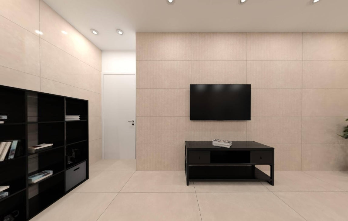 CEMENTI BEIGE MATT STRONG-X - SIMPOLO-TILES- (  - IMPATTO MATT - 1198x598 mm - 48inchX24inch )