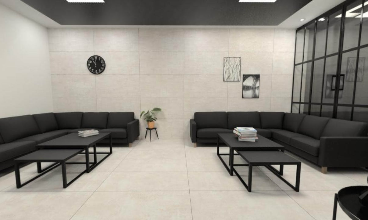 IRON PEARL MATT STRONG-X - SIMPOLO-TILES- (  - IMPATTO MATT - 1198x598 mm - 48inchX24inch )