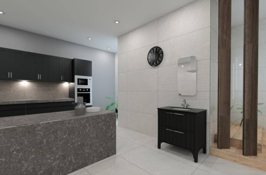 GLIDE MARFIG PEARL MATT TEXTURE - SIMPOLO-TILES- (  - IMPATTO MATT - 1198x598 mm - 48inchX24inch )