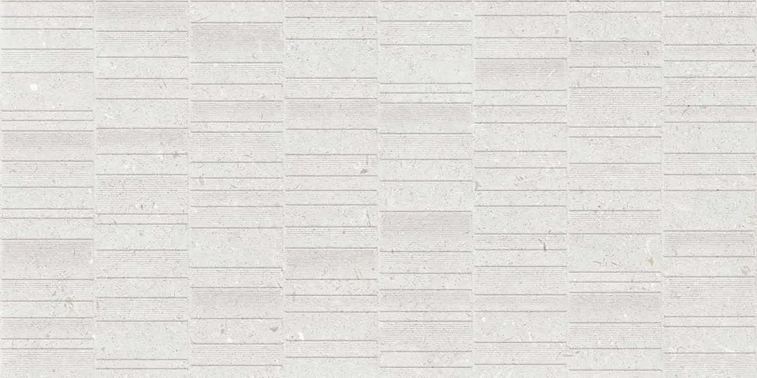 GROOVE FOSSIL BIANCO MATT TEXTURE - SIMPOLO-TILES- (  - IMPATTO MATT - 1198x598 mm - 48inchX24inch )