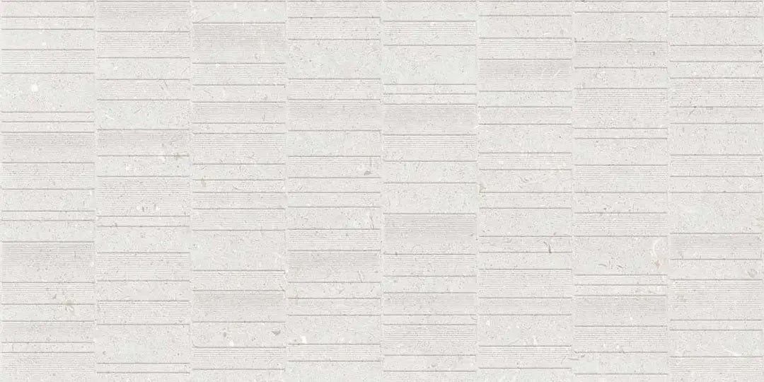 GROOVE FOSSIL SILVER MATT TEXTURE - SIMPOLO-TILES- (  - IMPATTO MATT - 1198x598 mm - 48inchX24inch )