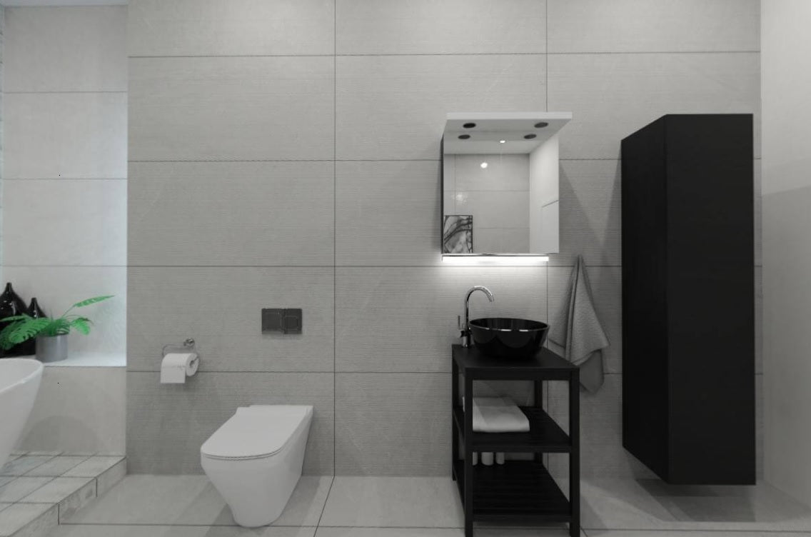 HORIZON DACITE SLATE  MATT TEXTURE - SIMPOLO-TILES- (  - IMPATTO MATT - 1198x598 mm - 48inchX24inch )