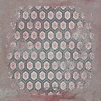 TRIVIA NAVY  MATT  - SIMPOLO-TILES- (  - TINY TILE MATT - 198x198 mm - 7.8inchX7.8inch )