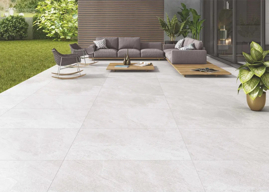 QUARZO SILVER MATT  - SIMPOLO-TILES -  (  - ROCK DECK MATT - 400x400x12 mm - 16inchX16inchX0.5inch )
