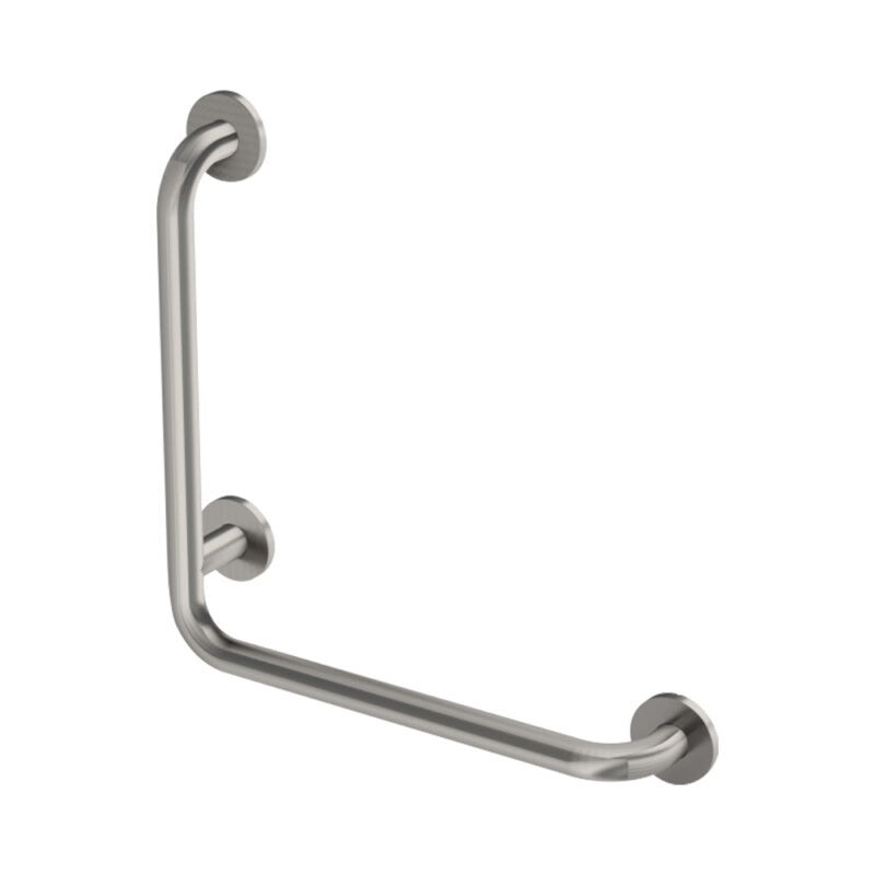 GRAB BAR LEFT 90 DEG ANGLE - VIKING -  (  - SS 304 - 450x450 mm - 18inchX18inch )