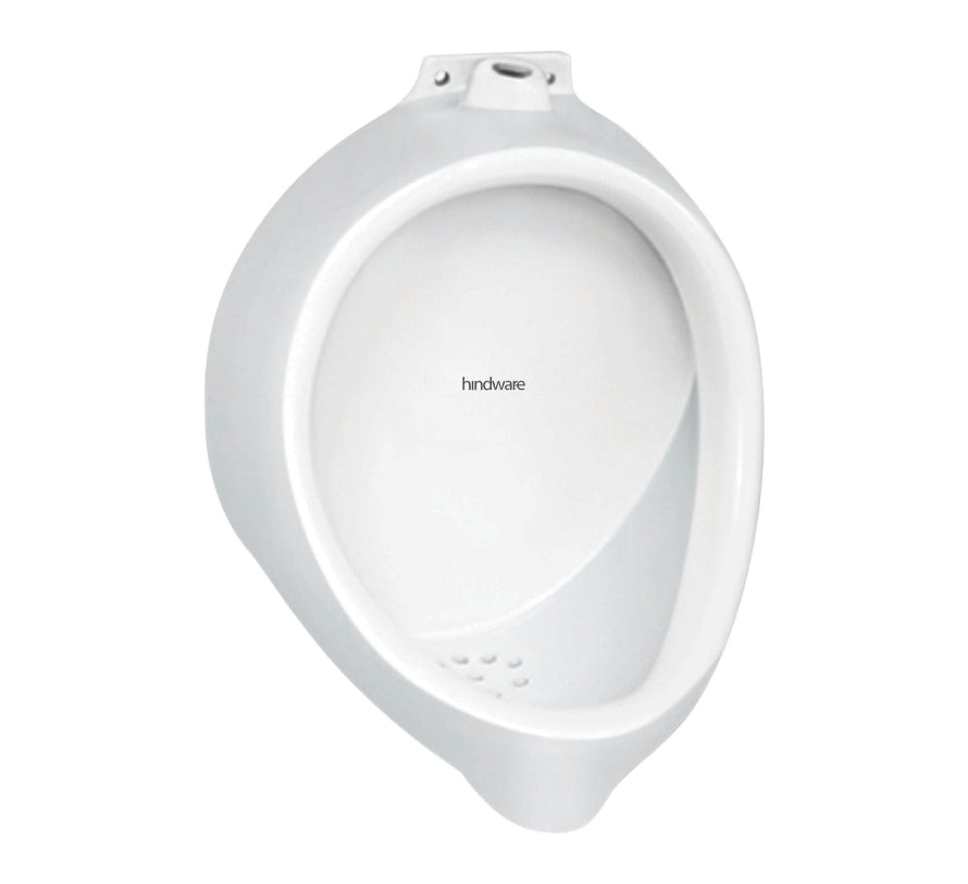 URINAL FB SMALL TOP INLET &BOTTOM OUTLET - HINDWARE -  ( STAR WHITE -  - 440x265 mm - 17.6inchX10.6inch )