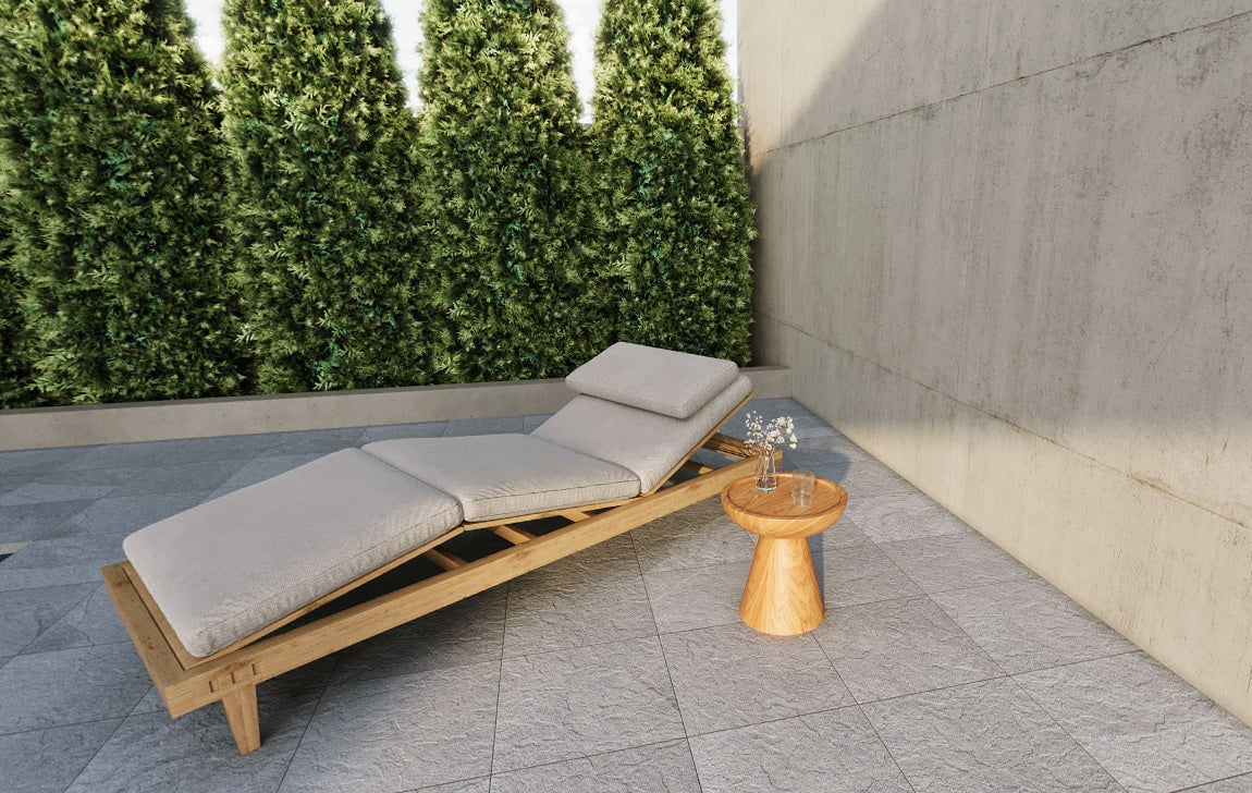 CANNON SAND MATT - SIMPOLO-TILES - ( - ROCK DECK 25 MATT - 400x400x12 mm - 16inchX16inchX0.5inch)