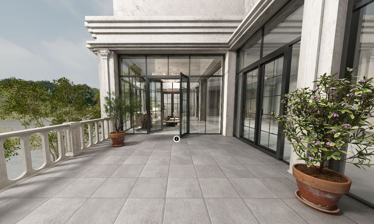 METEOR SAND MATT - SIMPOLO-TILES - ( - ROCK DECK 25 MATT - 400x400x12 mm - 16inchX16inchX0.5inch)