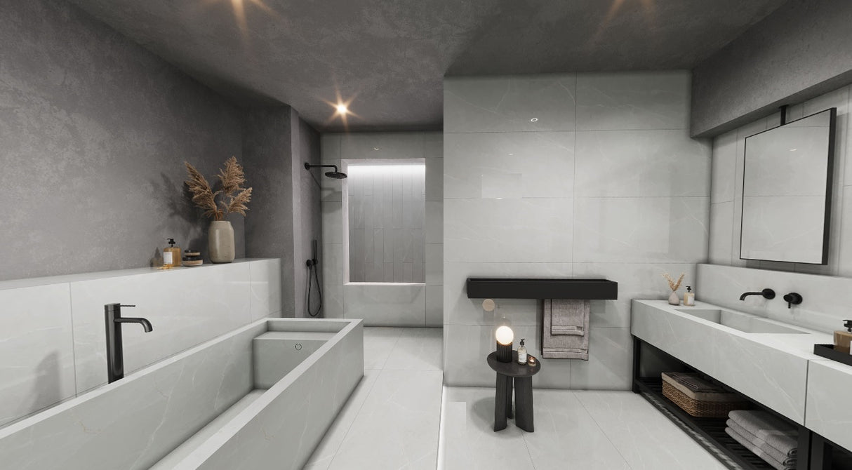 ARMANI LIGHT  PEB - SIMPOLO-TILES -  (  - PROZZO NOVA MATT - 1200x600 mm - 48inchX24inch )