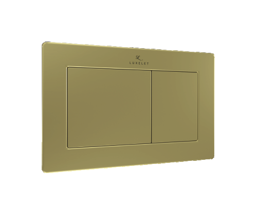 FLUSH PLATES - LUXELET -  ( CHAMPAGNE GOLD BRUSHED - FLUSH PLATE - 0x0 mm - 0inchX0inch )