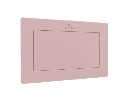 FLUSH PLATES - LUXELET -  ( FLAMIGO PINK - FLUSH PLATE - 0x0 mm - 0inchX0inch )