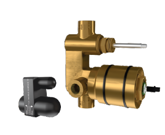 CONCEALED PART OF DIVERTOR SINGLE LEVER 2IN-2OUT HIGH FLOW - LUXELET - ( - CONCEALED BODY - 0x15 mm - 0inchX0.5inch )