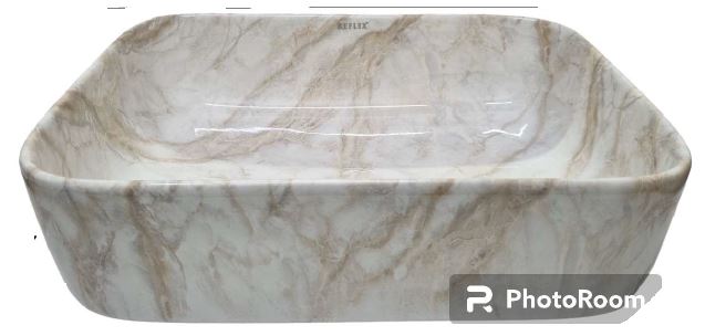 CERAMIC RECTANGLE COUNTER TOP WASHBASIN - BETTER LIVING - ( - - 450x325 mm - 18inchX13inch )
