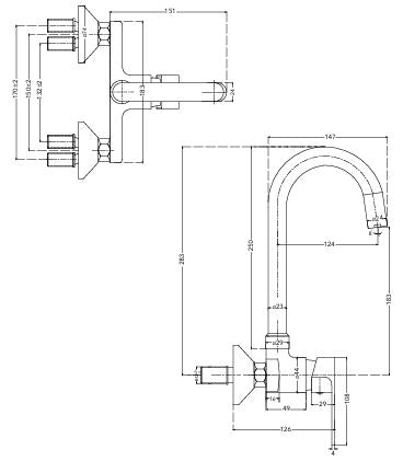 SINGLE-LEVER SINK MIXER W/M FLEXIBLE - HINDWARE FAUCETS - (WHITE - - 0x15 mm - 0inchX0.5inch)