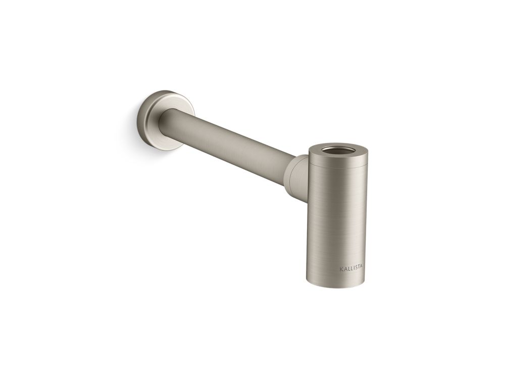 KALLISTA CONTEMPORARY ROUND BOTTLE TRAP 300MM W/O DRAIN PIPE - KOHLER LUXURY - ( BRUSHED NICKEL - LUXURY - 0x300 mm - 0inchX12inch )