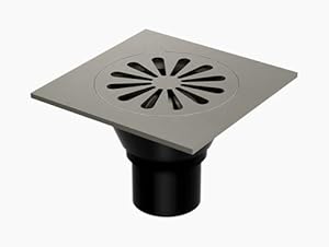 COMPLEMENTRY-FLOOR DRAIN - KOHLER POPULAR - ( BRUSHED NICKEL - POPULAR - 0x100 mm - 0inchX4inch )