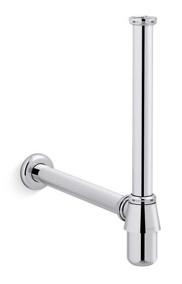 GENERIC-BOTTLE TRAP W/EXTENSION PIPE - KOHLER POPULAR -  ( POLISHED CHROME - POPULAR - 0x350 mm - 0inchX14inch )