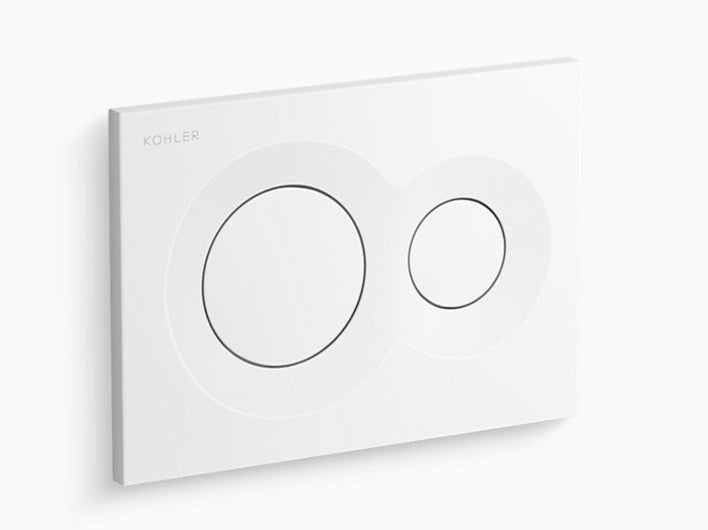 LYNK FACEPLATE PNEUMATIC - KOHLER PREMIUM -  ( GLOSSY WHITE - PREMIUM - 0x0 mm - 0inchx0inch )