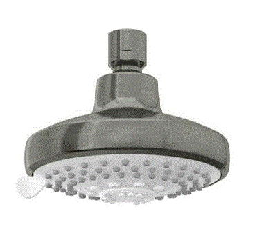 RAINDUET-MULTIFN SHOWER HEAD W/O SWR ARM - KOHLER POPULAR - ( BRUSHED NICKEL - POPULAR - 0x0 mm - 0inchX0inch )