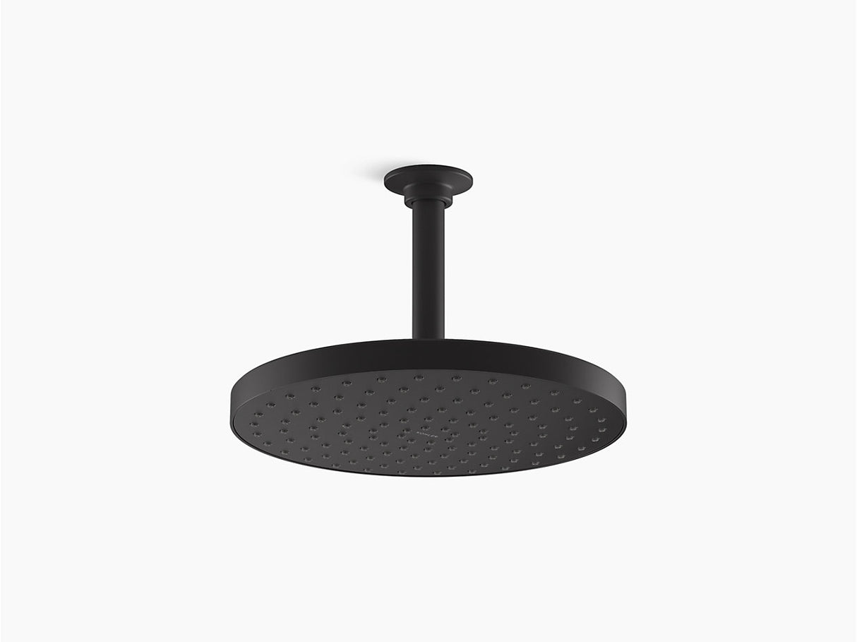 (PRUN)AWAKEN-SL FUNC.ROUND SWR HEAD W/O ARM - KOHLER PREMIUM -  ( MATT BLACK - PREMIUM - 0x250 mm - 0inchX10inch )