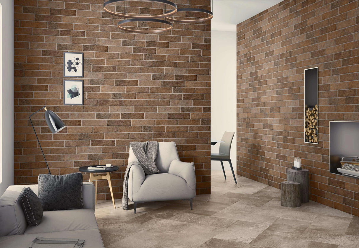 FOSSIL RUST - COLORTILE -  (  - FOSSIL - 300x75 mm - 12inchX3inch )