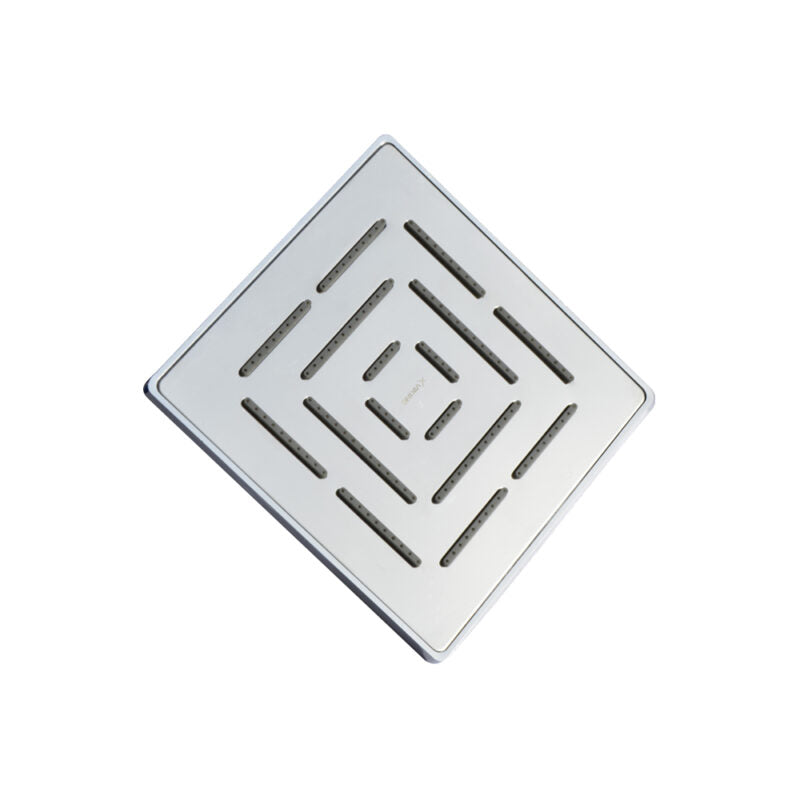SS 304 RAIN SHOWER SQUARE DRIZZLE - VIKING -  ( POLISHED  CHROME -  - 0x300 mm - 0inchX12inch )