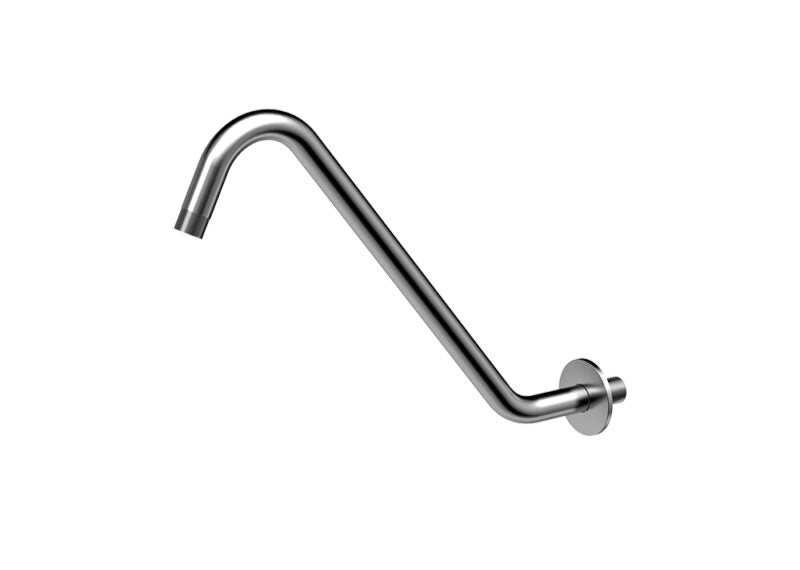 SHOWER ARM S SHAPE - VIKING -  ( POLISHED  CHROME -  - 0x15 mm - 0inchX0.6inch )